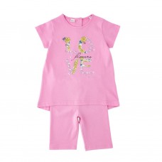 I DO σετ μπλούζα με κολάν 4.G555-2415 ροζ